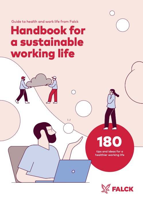 Cover of handbook for a sustainable working life