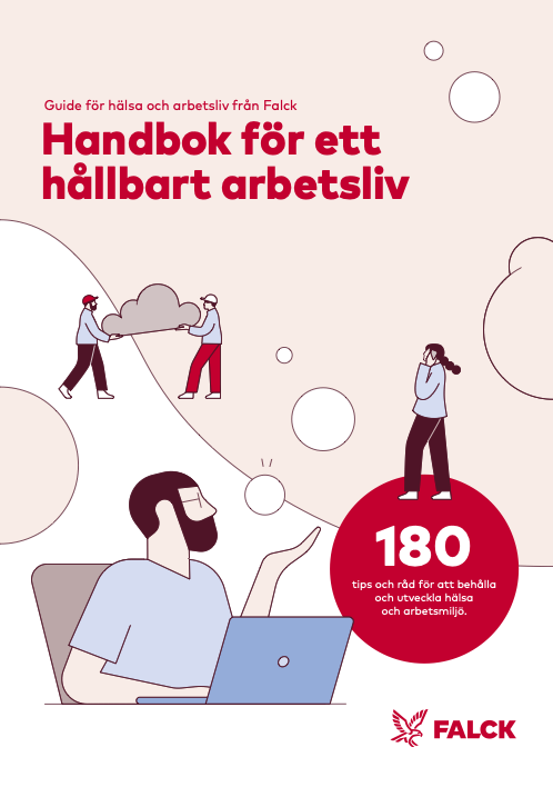 Framsidan på Handbok för ett hållbart arbetsliv