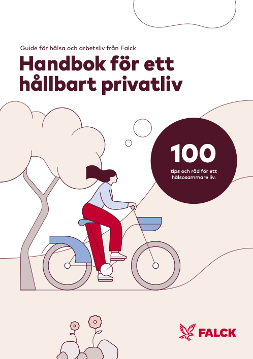 Framsidan för handbok för ett hållbart privatliv